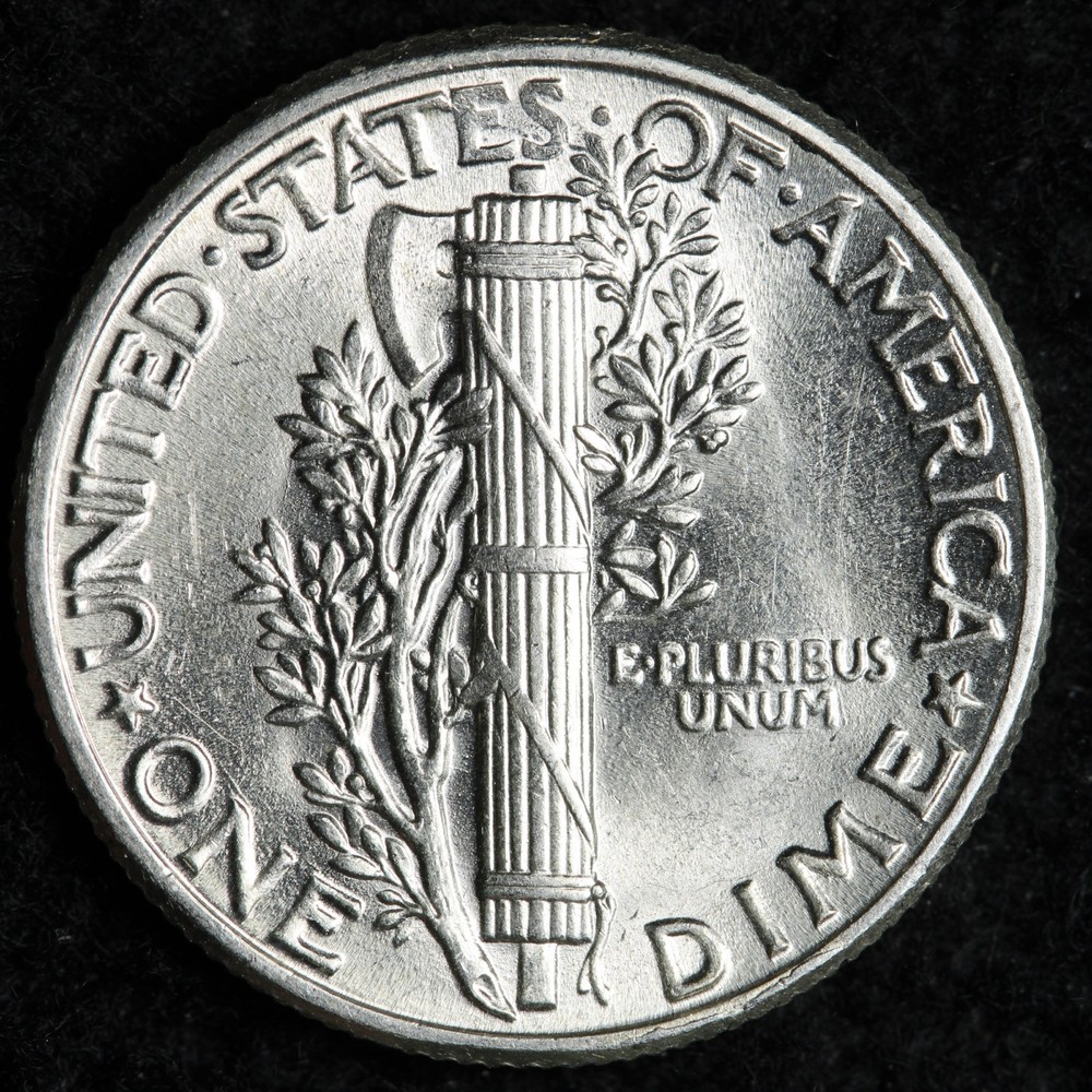 1944 Mercury Silver Dime BU *UNCIRCULATED* MS E207 WIT