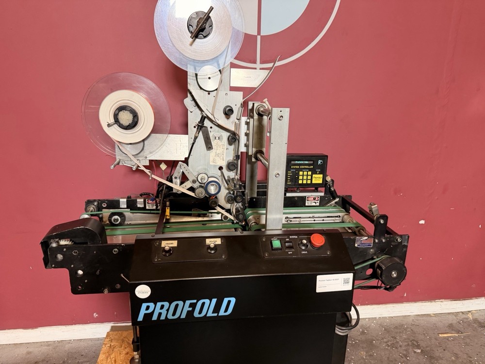 Profold Tabbing Machine !Video!