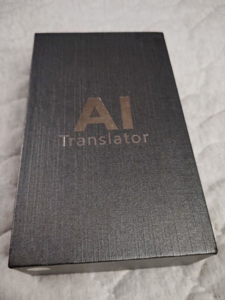 AI Voice Translator Handheld Electronic Device with Voice Function