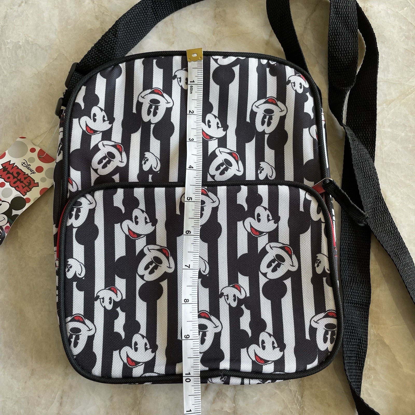 NWT Disney Mickey Mouse Crossbody Bag Adjustable Strap