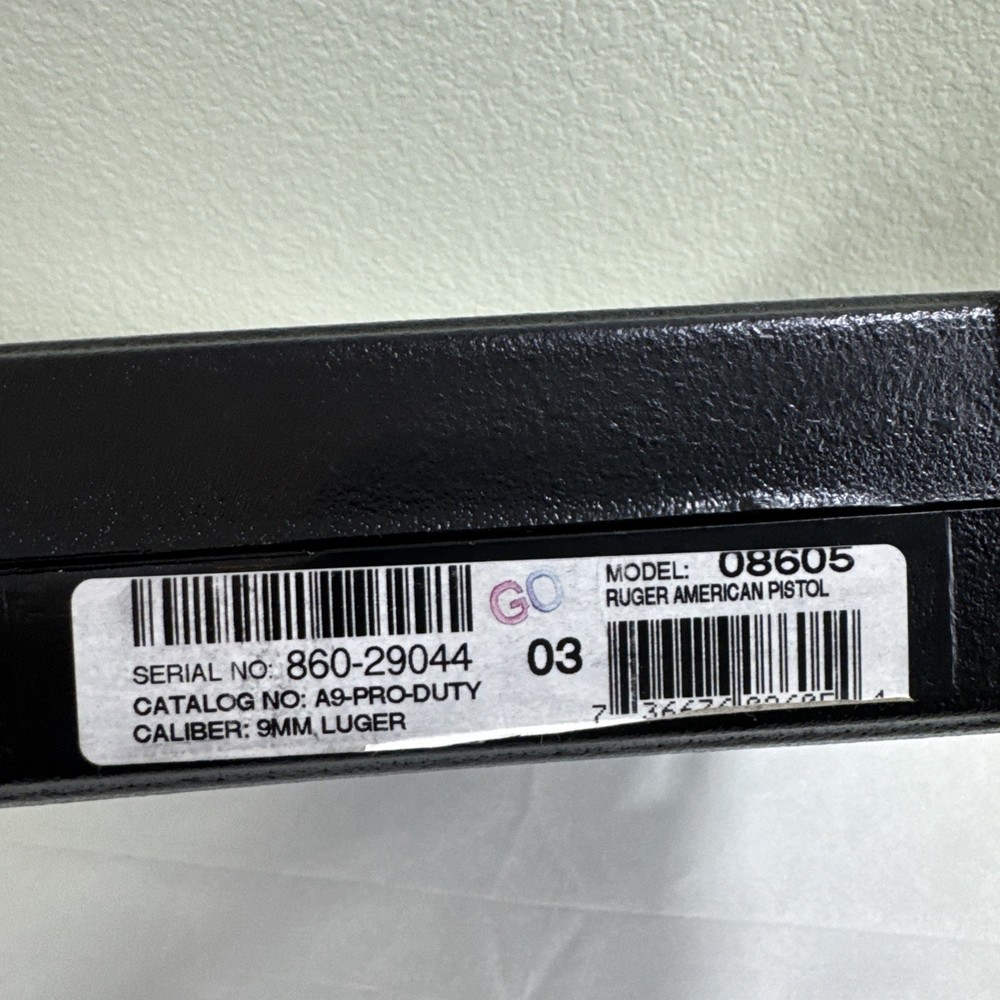 Hard Case For Pistol With Extras.