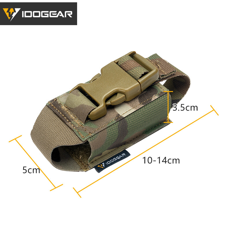 IDOGEAR Tactical Single Flashbang Pouch Tool Pouch Airsoft Multi-Function Gear