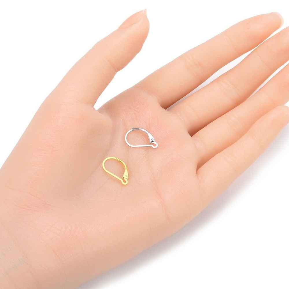 10pcs Authentic 925 Sterling Silver Hypoallergenic Interchangeable Leverback ...