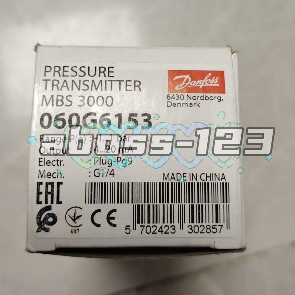 Danfoss 060G6153 MBS3000 pressure sensor#1pcs New In Box