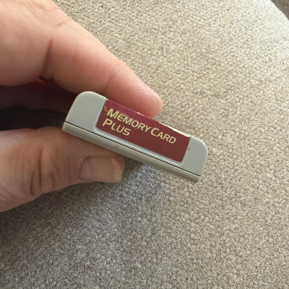 Memory Card PLUS - Nintendo 64 N64 Memory Card Controller Pak - Tested