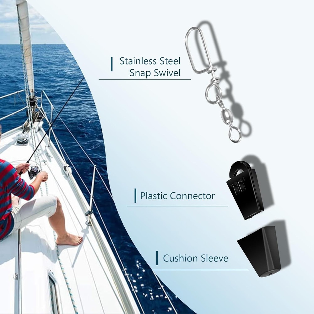 2250141 Line Terminator Downrigger Accessory, Downrigger Terminal Kit, 2 Pack