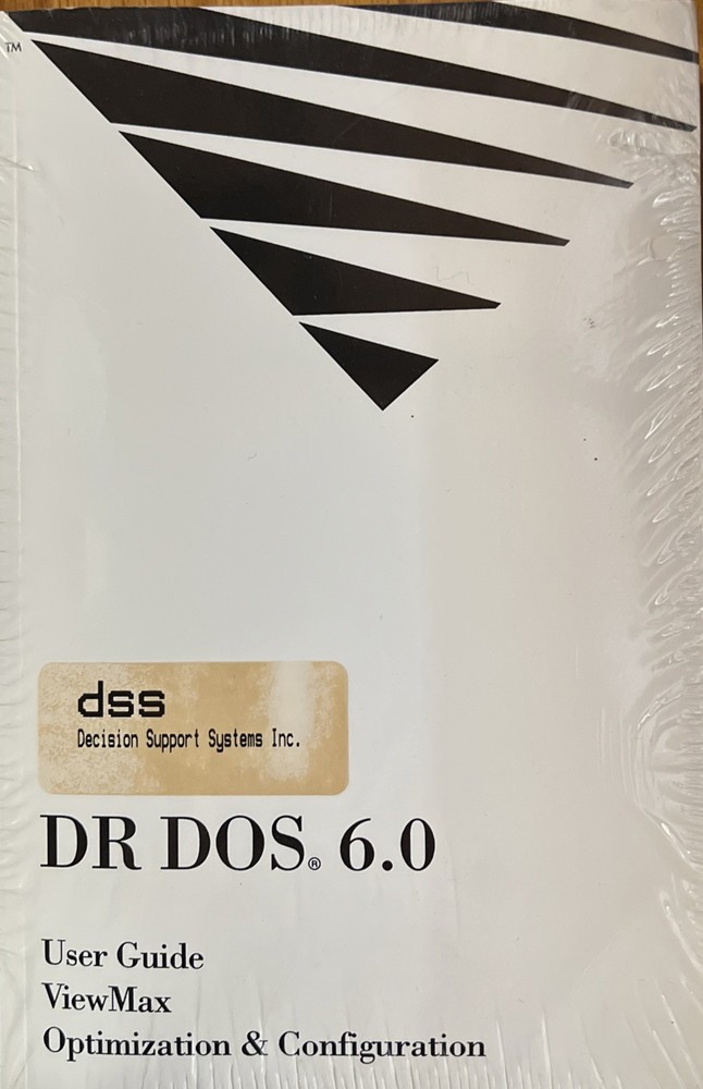 DR Dos 6.0 complete with Disks