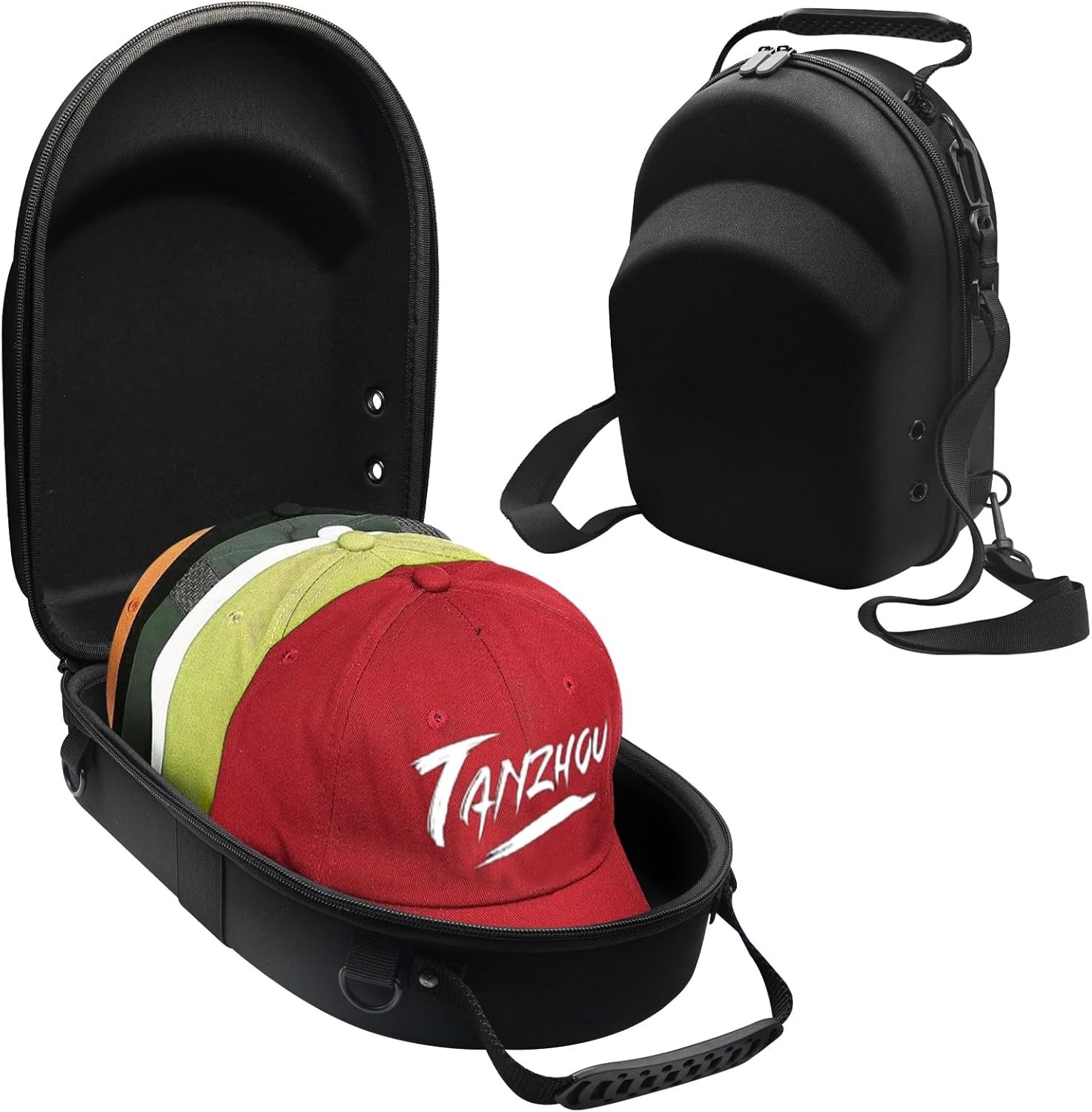 Compact Hat Protector Case with Adjustable Strap - Ideal for Travel & Gifting