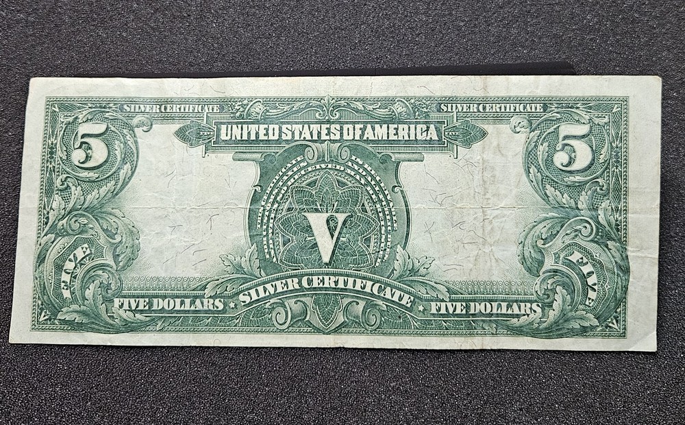 1899 $5 Silver Certificate Chief
