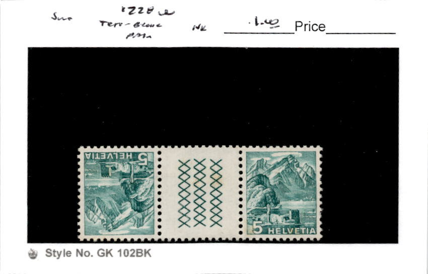 Switzerland, Postage Stamp, #228e Mint NH Pair, 1936 (AC)