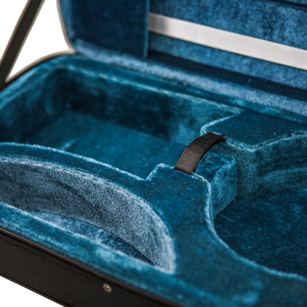 Classic 4/4 Violin Oblong Case. Dark Blue. Lightweight *CLEARANCE*