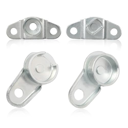 4 pcs Tailgate Hinge Bedside Hinge Compatible with S10 1994-2004, S15 1994