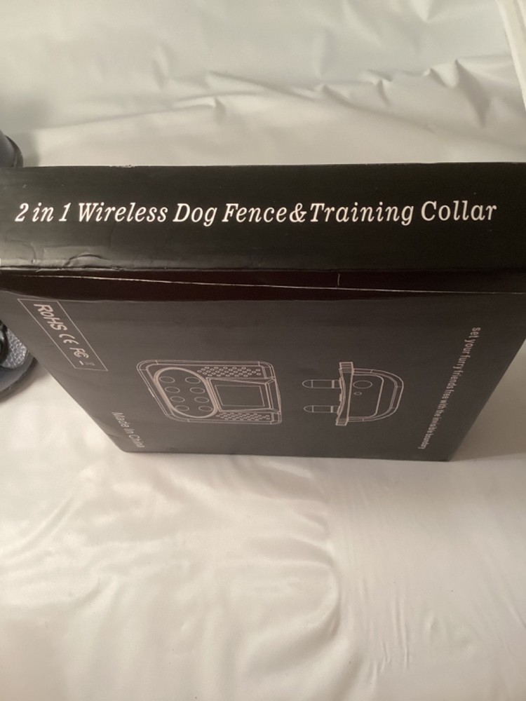 Wireless Dog Fence And Training Collars NIB