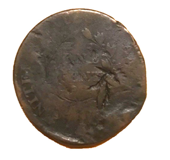 1798 Draped Bust Large Cent Penny - Cull Circulated Condition