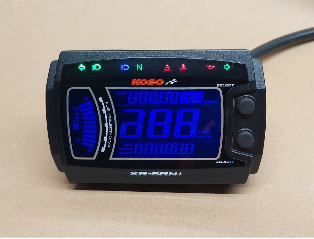 Universal Digital Speedometer Koso XR-SRN+