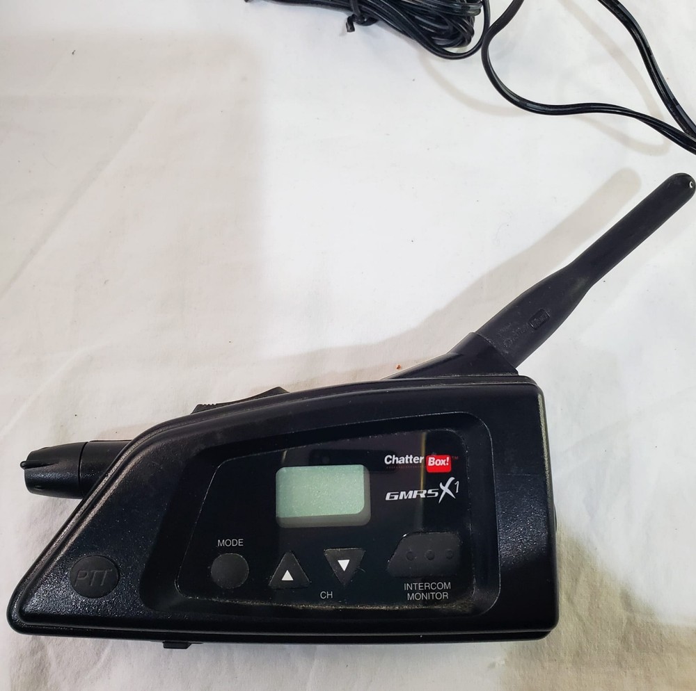 Chatterbox GMRS X1 Transmitter Communication Head, Full Face Kit- Missing Headse