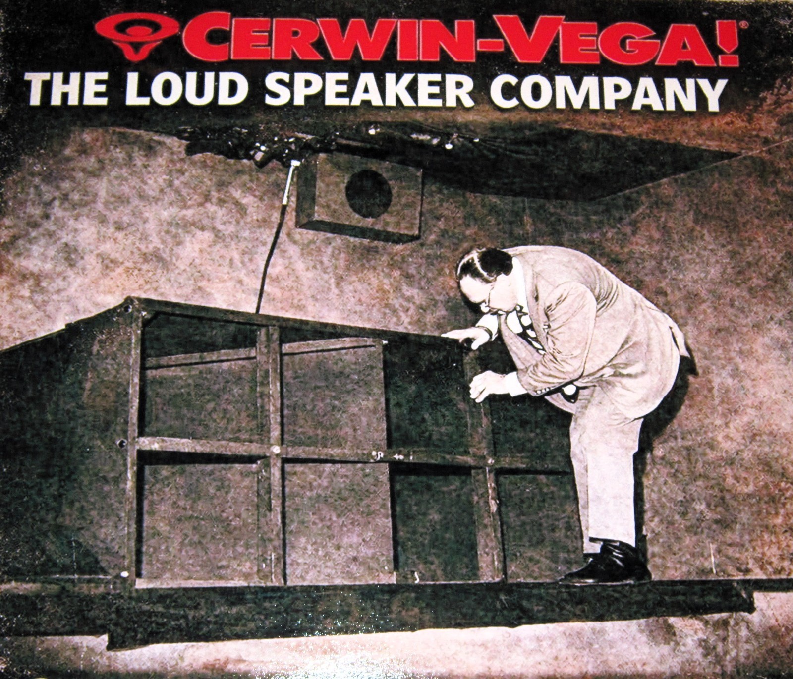 Cerwin Vega Sensurround Audiophile Poster 1974 19" x 13" "Earthquake" Film