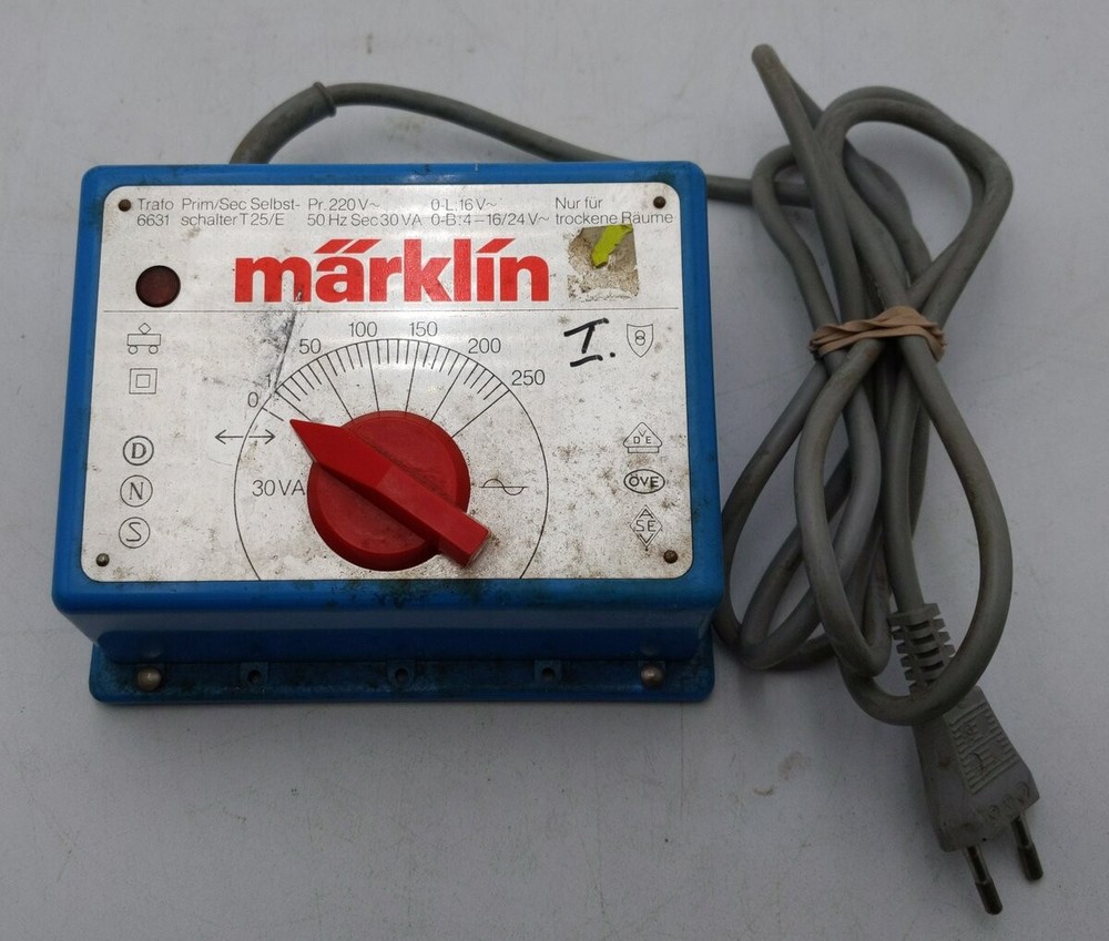 Marklin 6631 220 Volt Transformer