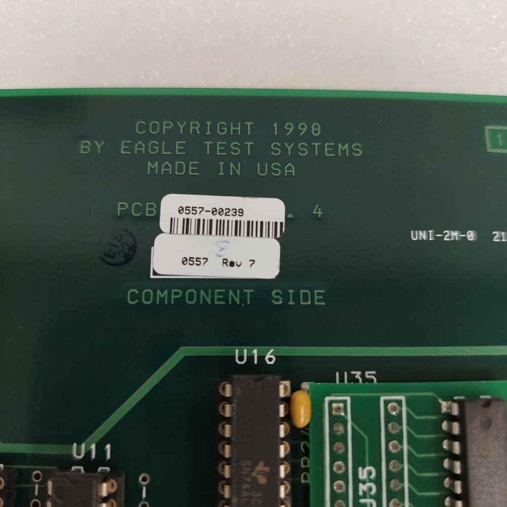 Eagle Test ASM0557 + PCB2021 Board Used In Eagle Test ETS-600D