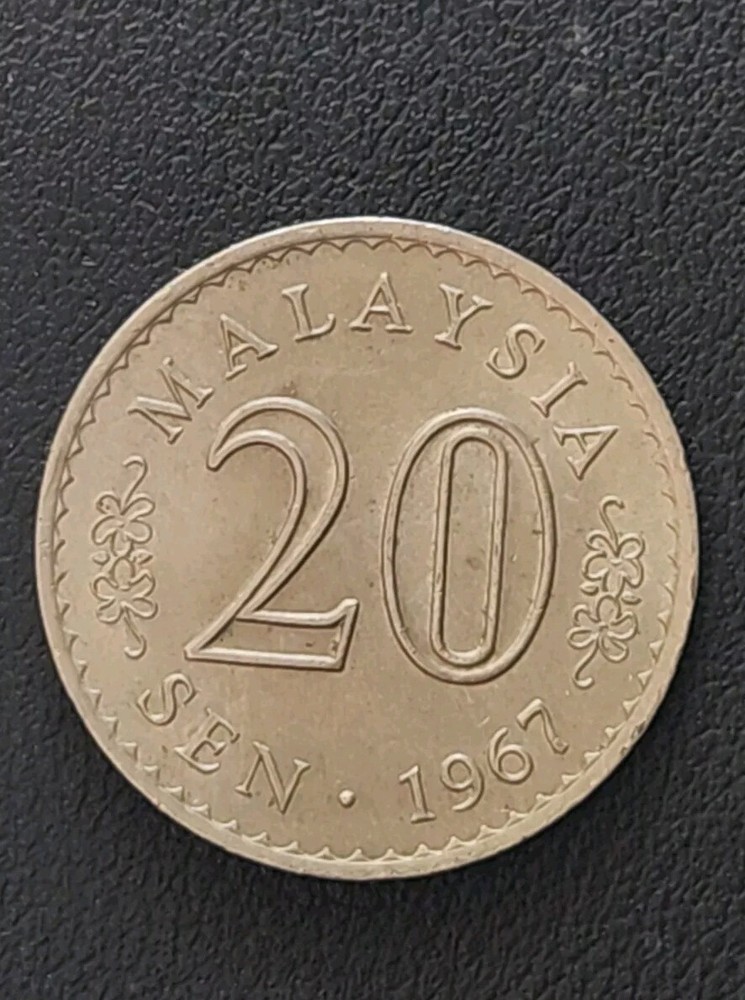 1967 ~ Malaysia 20 Sen