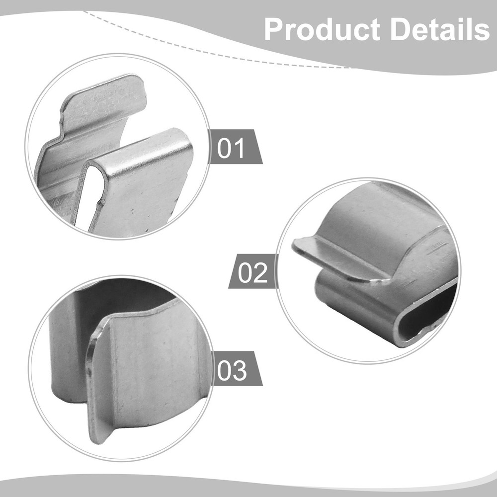 Solar Panel Clips Home Use Office Use Easy Installation No Tools Required