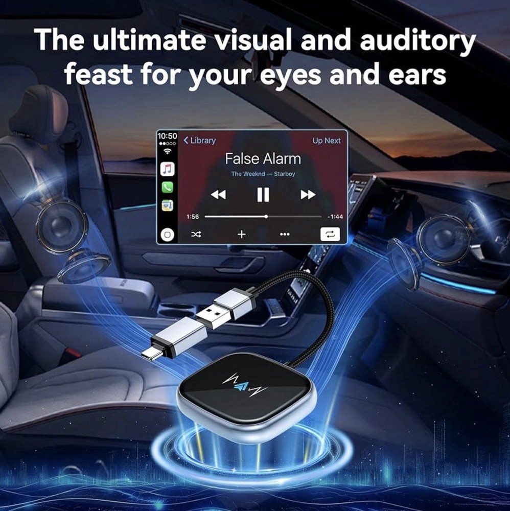 Android Auto Wireless Adapter BY969C (Makes Wired Android Auto Wireless)