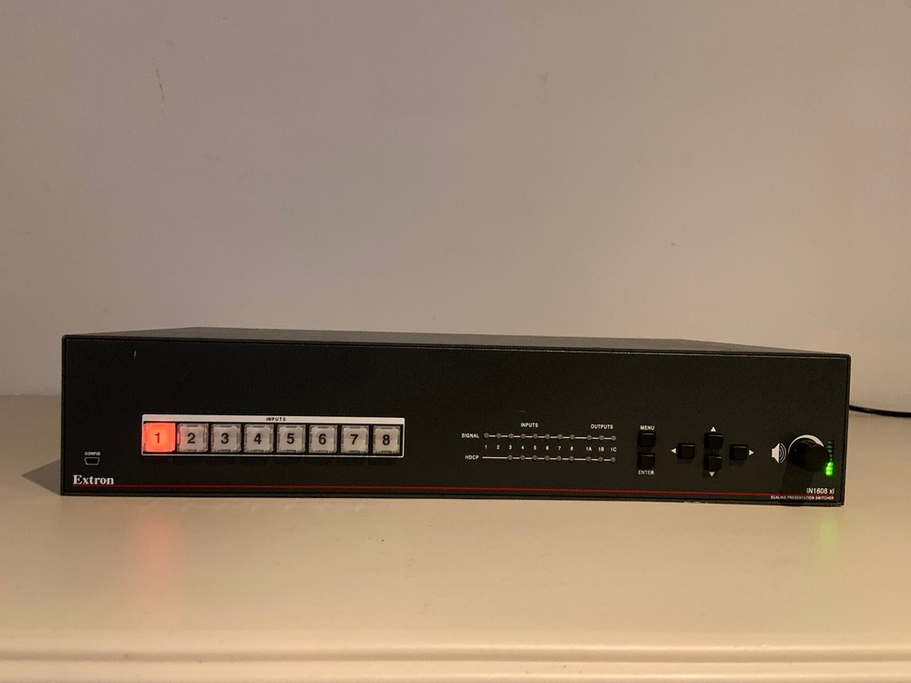 Extron IN1608 xi SA Scaling Presentation Switcher