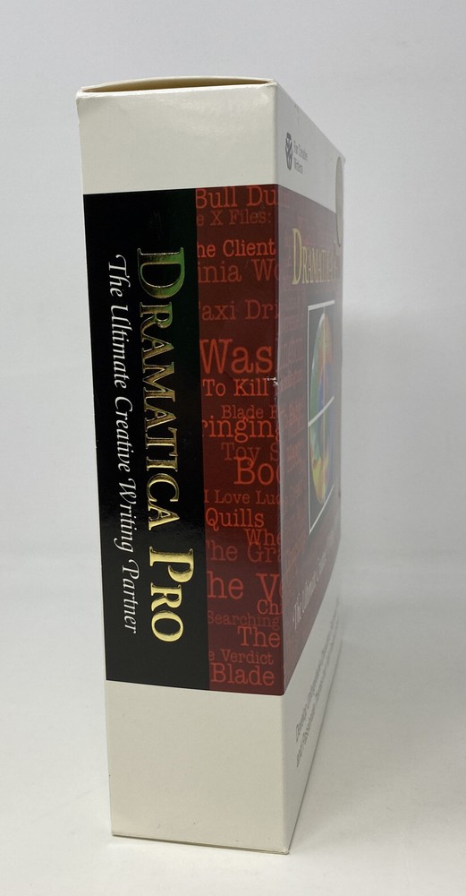 Dramatica Pro The Ultimate Creative Writing Partner BOX AND MANUALS ONLY NO DISK