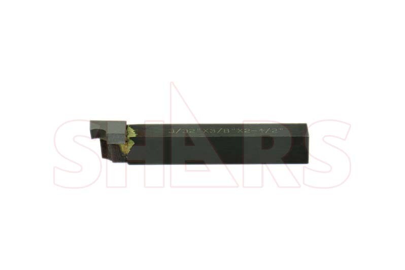 SHARS 3/32" Concave Brazed Radius Tool Bit Carbide Tip 3/8" Straight Shank !{