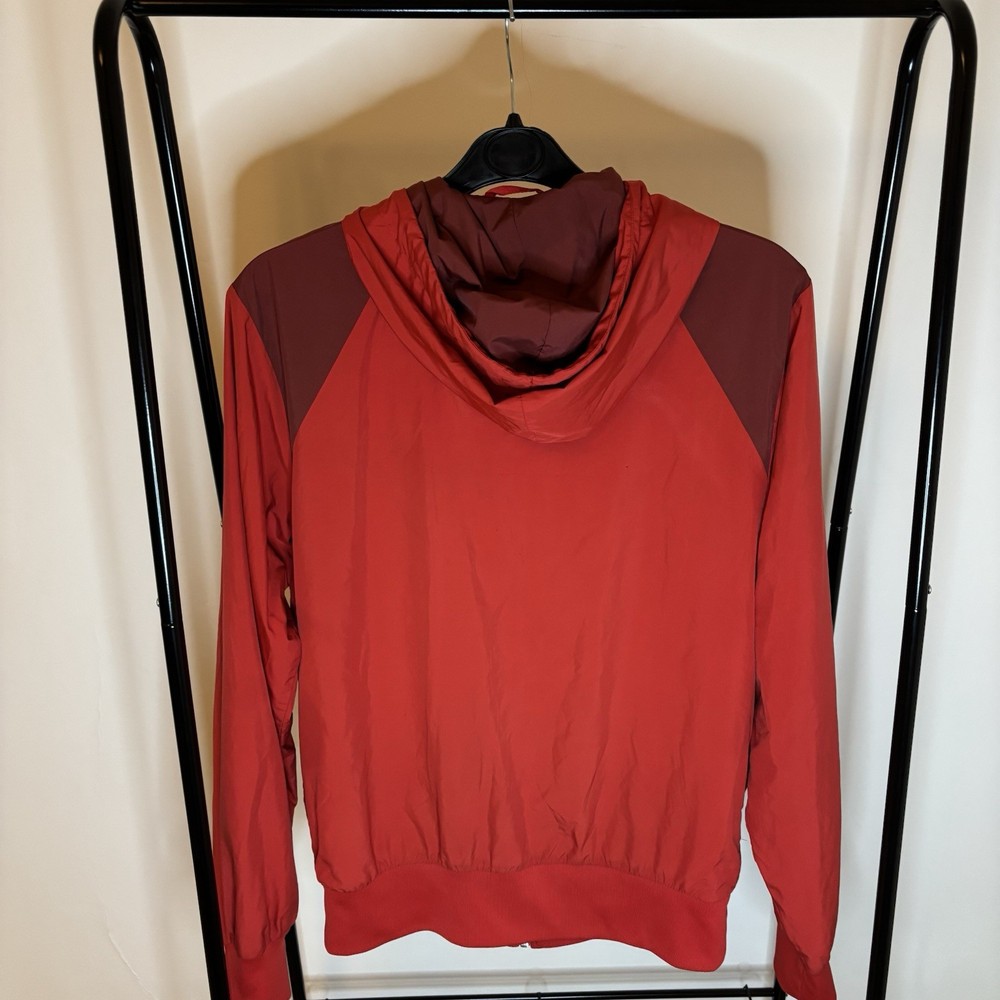 Nike Athletic Dept Red Hooded Windbreaker – Small