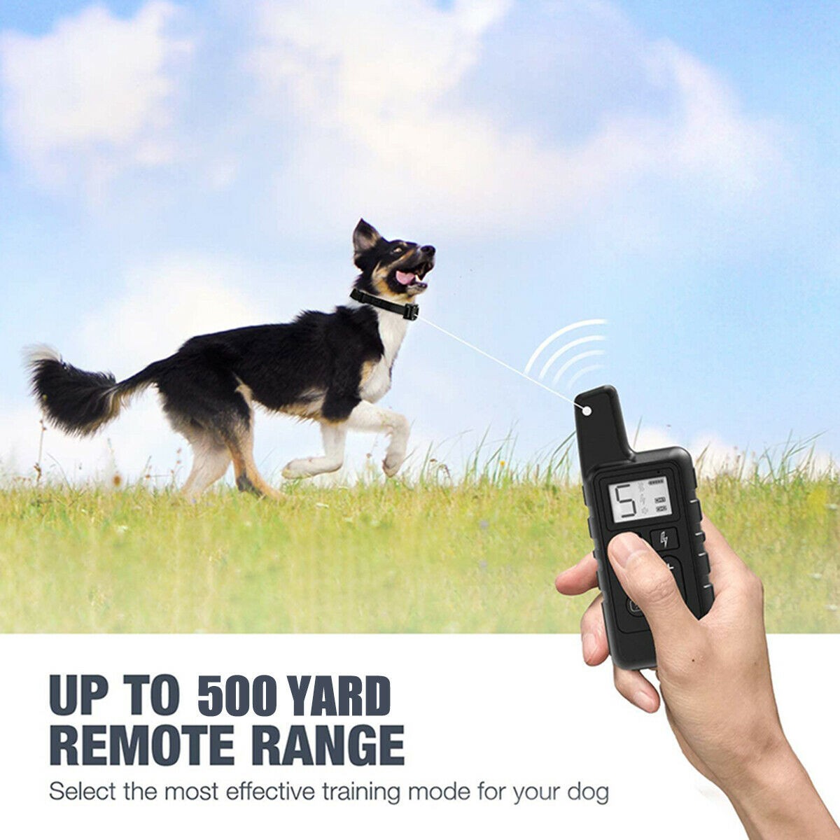 2700 FT Remote Dog Shock Training Collar Rechargeable Waterproof LCD Pet Trainer