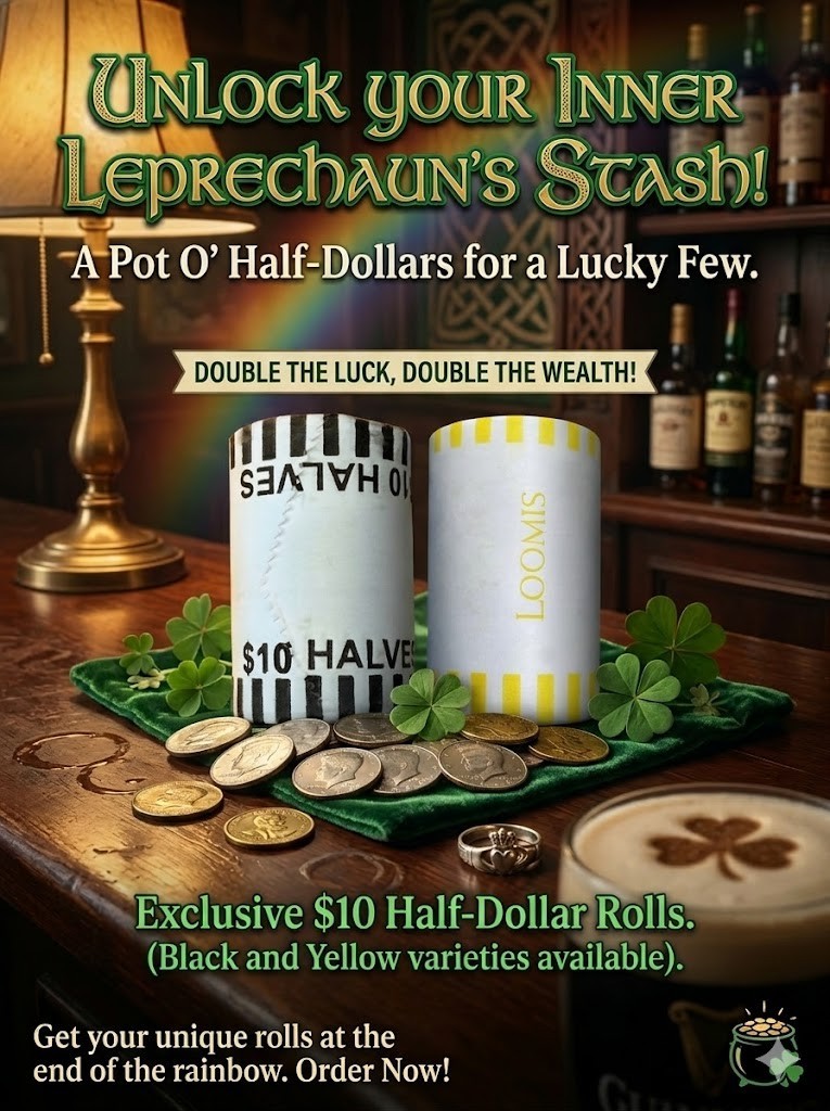 THE LOWEST PRICE. "2 Roll Min Purchase Required" Unsearched Kennedy Half Dollars