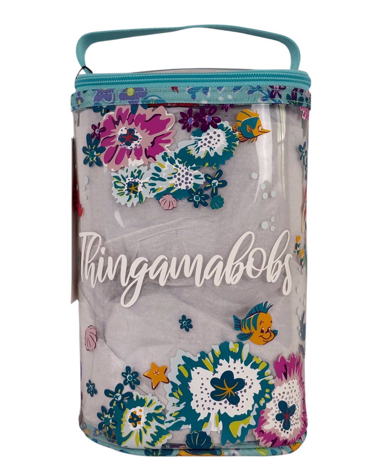 Vera Bradley Disney Ariel Floral Little Mermaid Lotion Bag