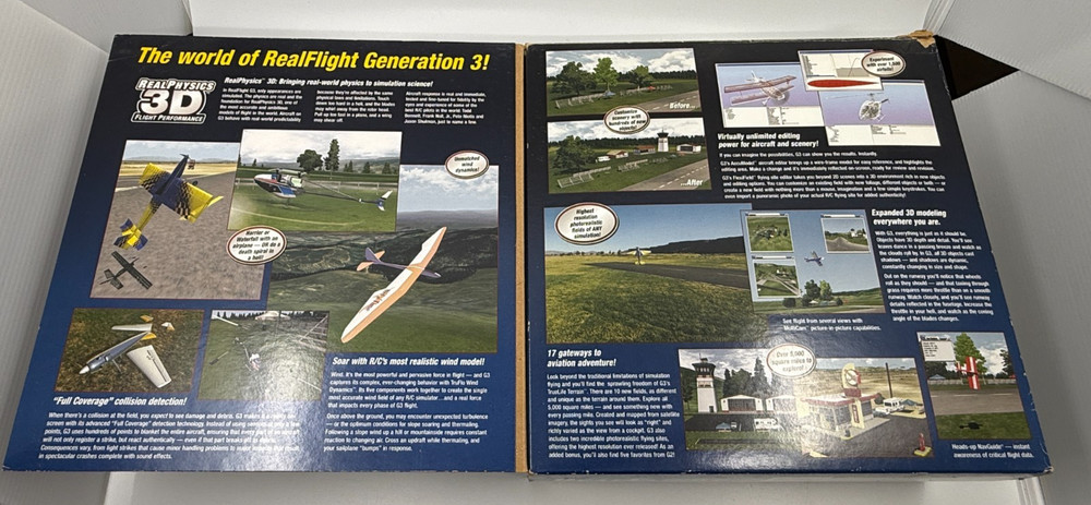 Great Planes RealFlight RC Flight Simulator G3 InterLink Plus - CIB -