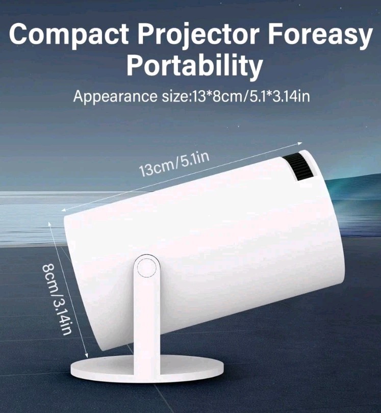 ✔️NEW One Mini Portable Projector Plus One ONN Stream stick