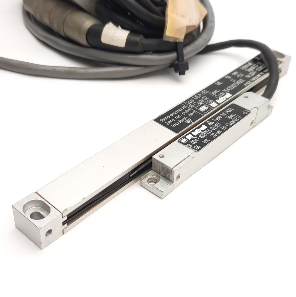 RSF Elektronik MSA001 Linear Encoder Scale & Head, 50mm Travel, 5V DC, *Leads*