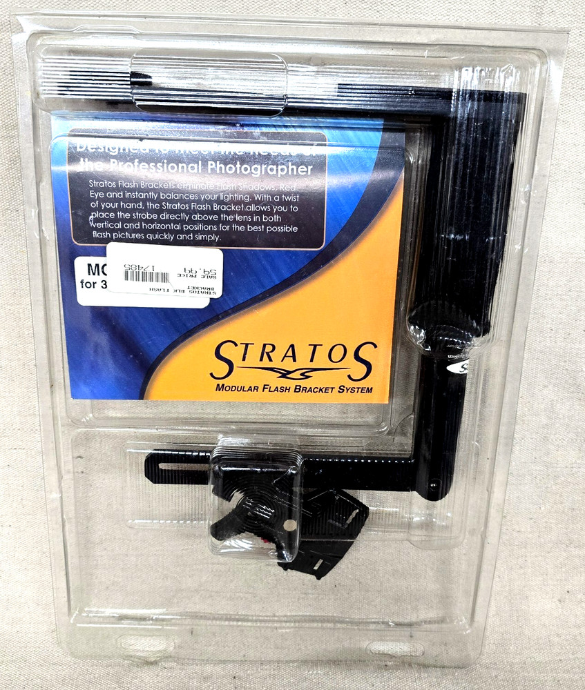 Flash Bracket Stratos Model 835 & 1035 Modular  System 8" High XLNT