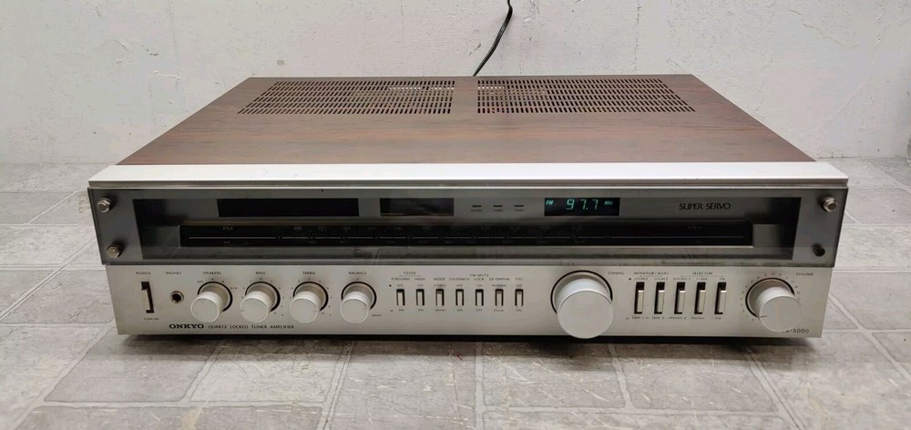 Onkyo TX-5000 Quartz Locked Tuner Amplifier READ