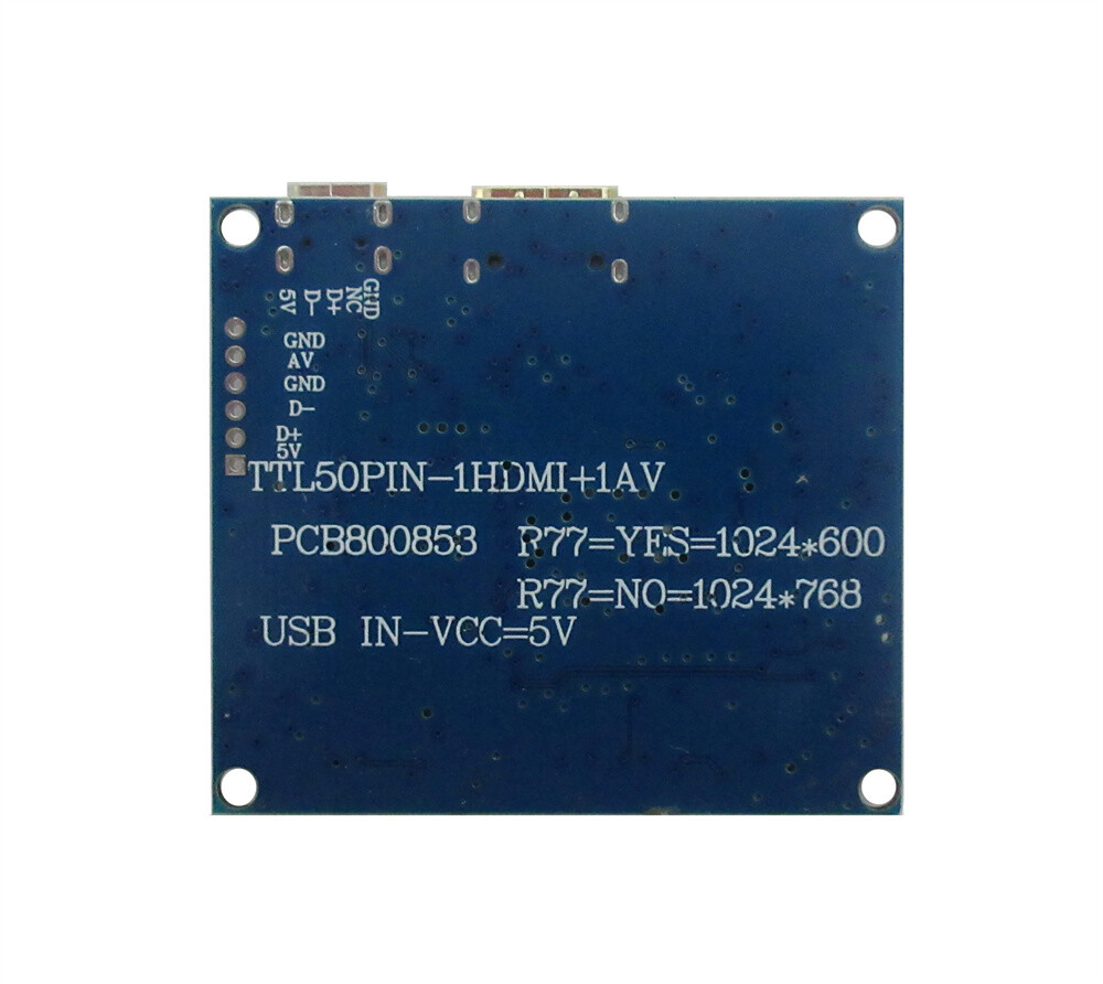 10.1 Inch Screen Control Driver Board HDMI-Compatible For Raspberry Pi 1 2 3 PC