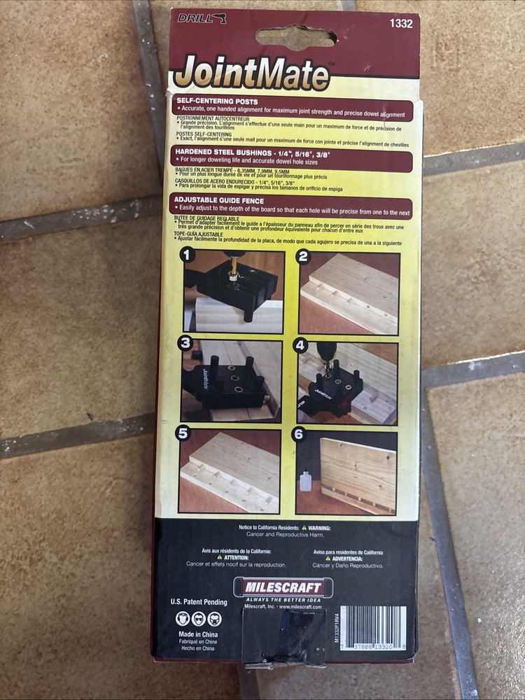 Milescraft Joint Mate Dowel Jig