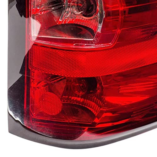 Tail Light Assembly Replacement for 2007 Black/for 2007-2013 Silverado 1500