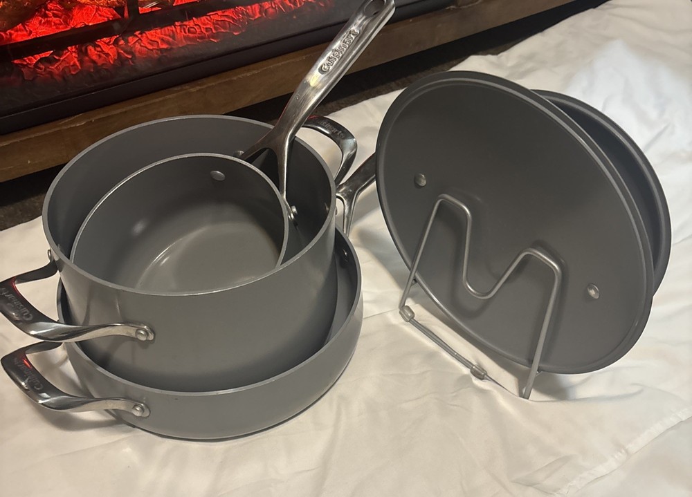 Cuisinart Culinary Collection Cookware 8-Piece Set Non-stick Ceramic