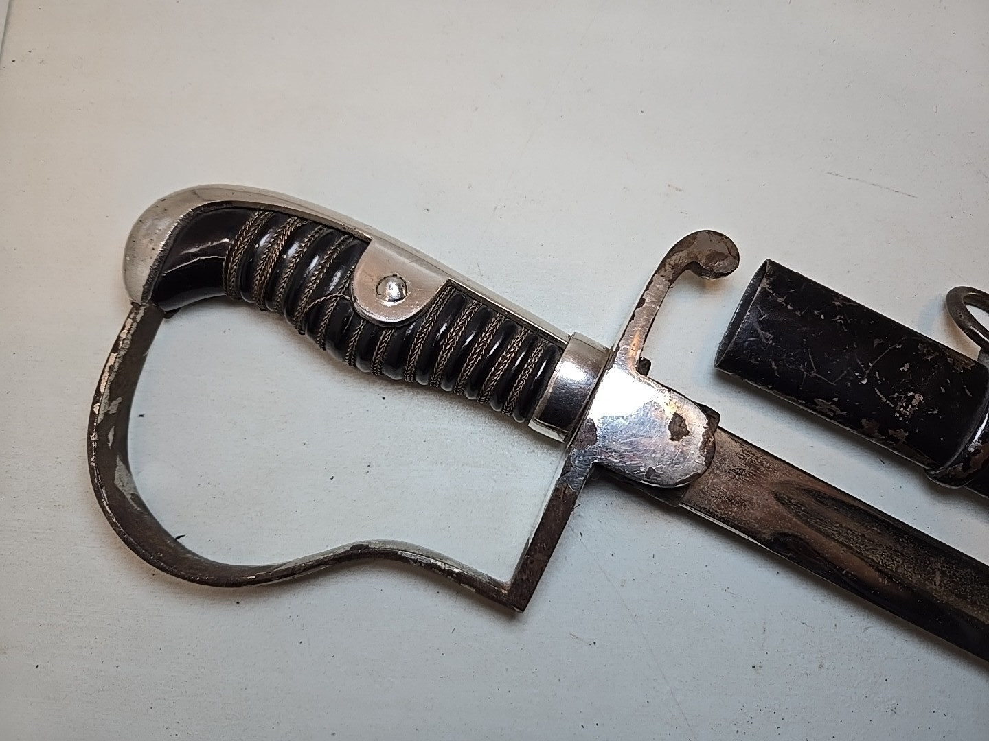 WWI German Prussian Infantry Officers Sword with Scabbard