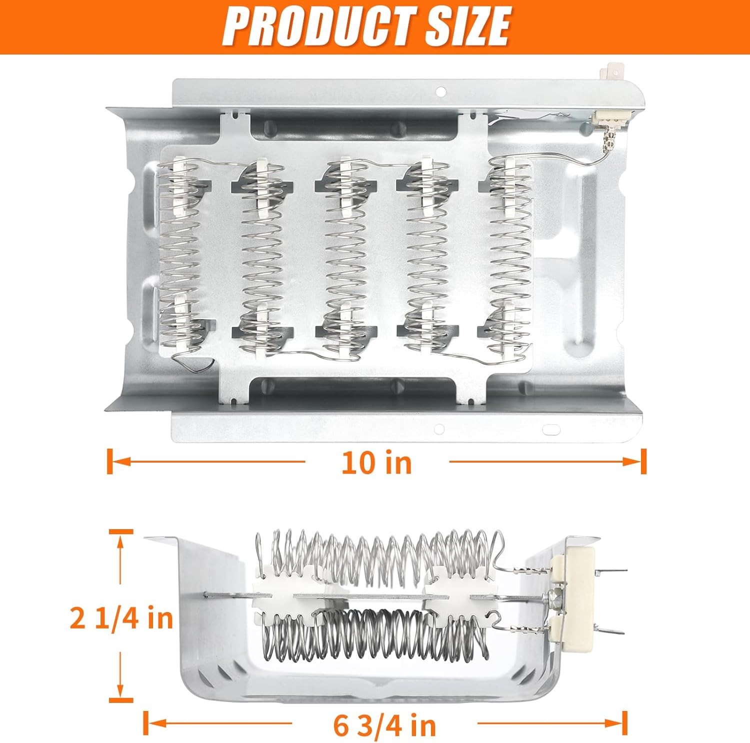 279838 Dryer Heating Element Assembly,Replacement for Whirlpool & Kenmore Dryers