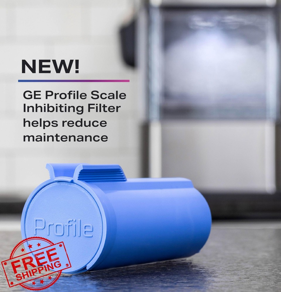 GE Profile Opal Nugget Ice Maker Scale Filter, 4 Pack