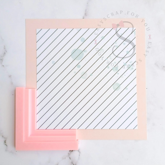 Margin Alignment Guide Tool for alignment of cards covers and bookbinding