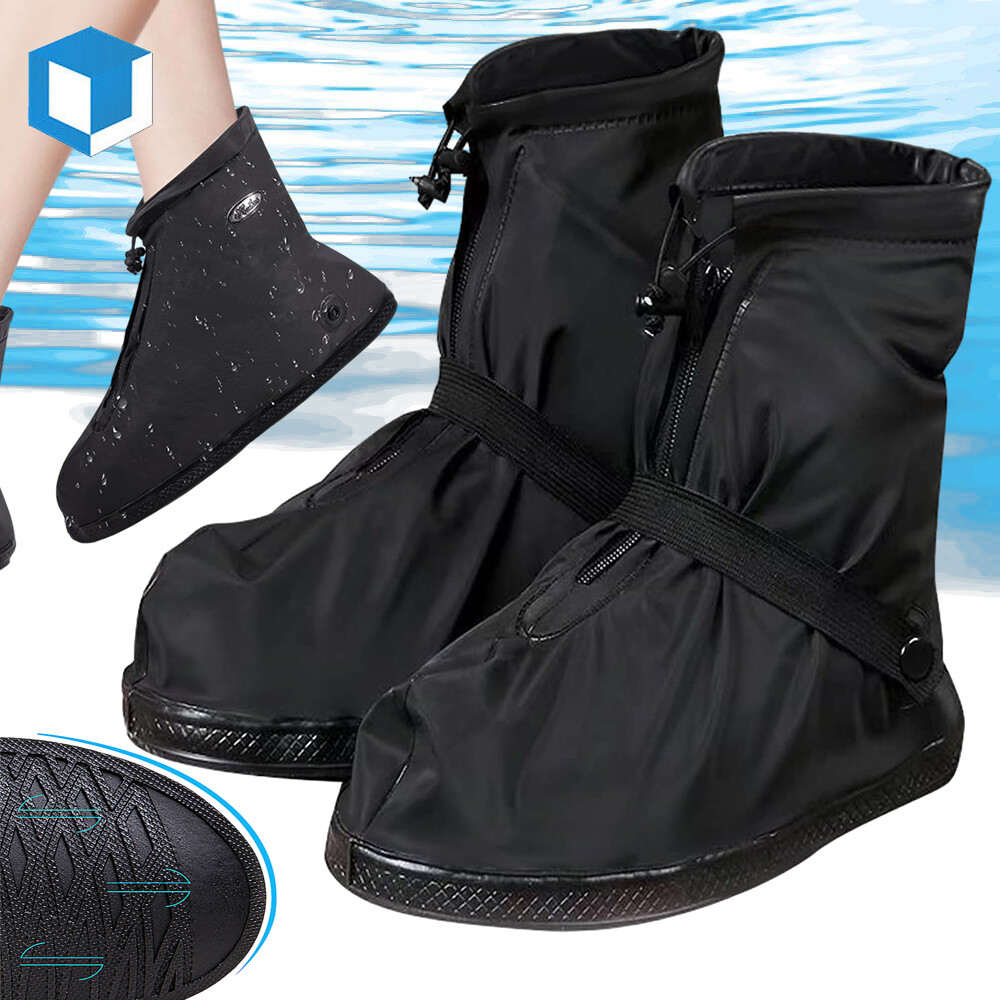 Anti-slip Rubber Shoe Covers Reusable Rain Snow Boot Waterproof Shoes Protector