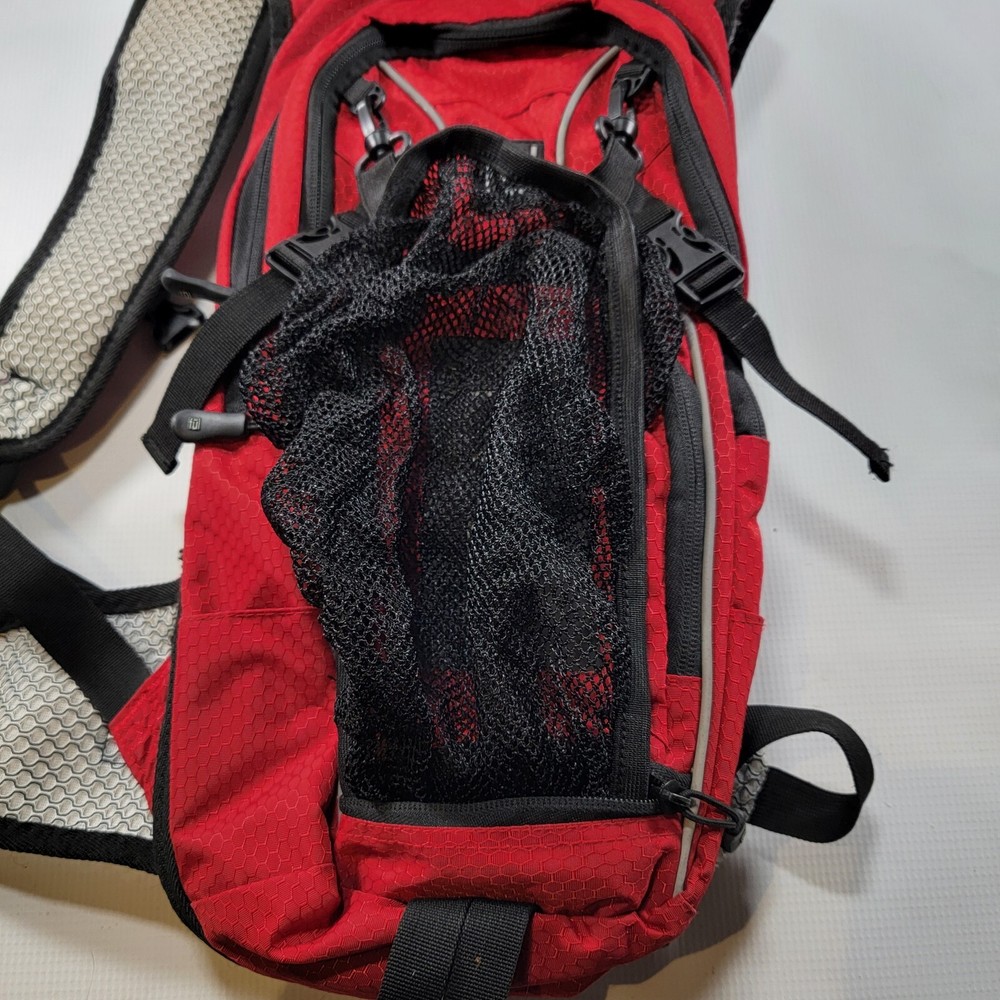 Ful Hydration Backpack Red Black Hiking Pack No Bladder Outdoor