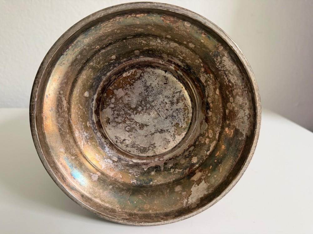 Antique Reed & Barton Silver Plate Ice Pitcher Patented Moveable Liner 1879