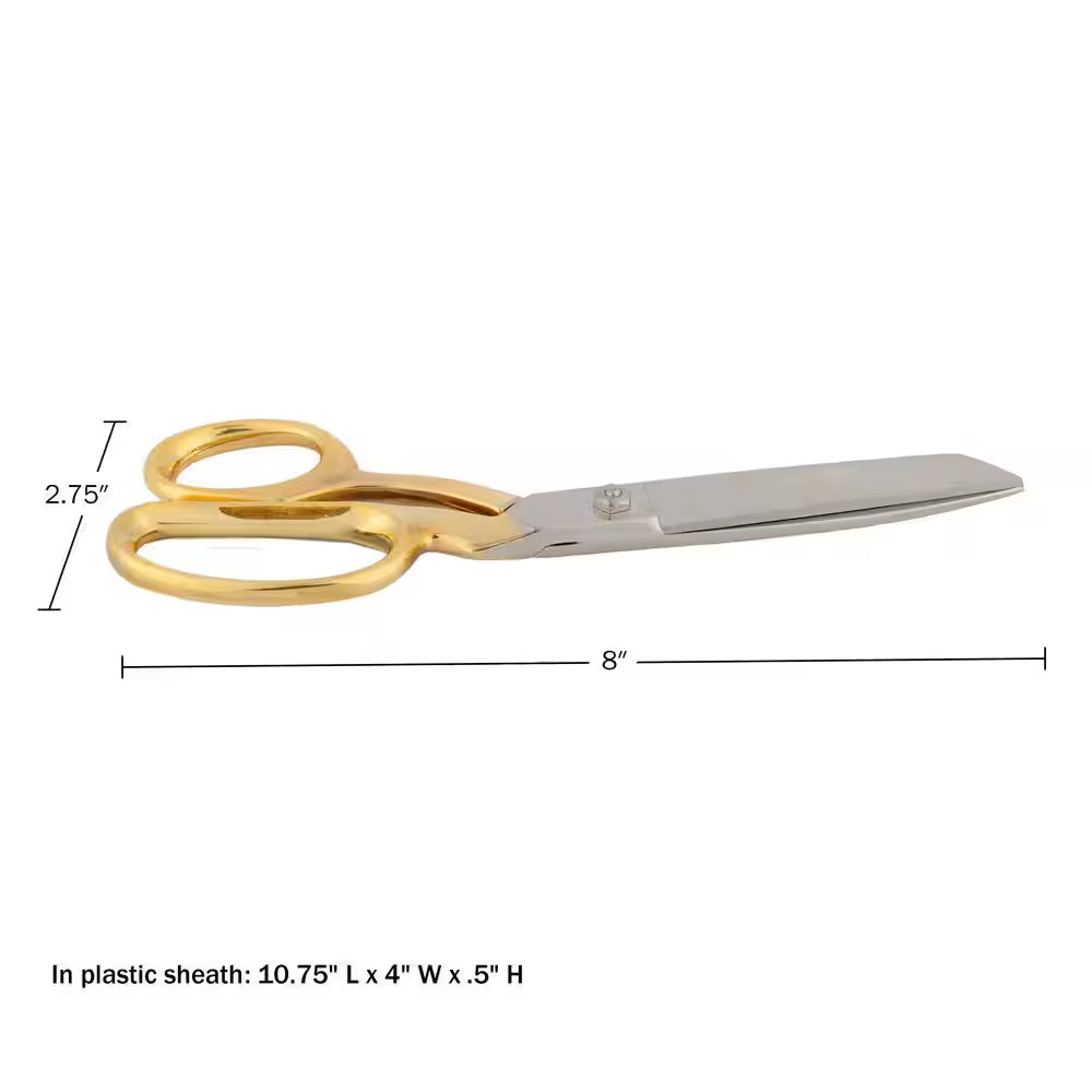 8 In. Sharp Steel Fabric Scissors